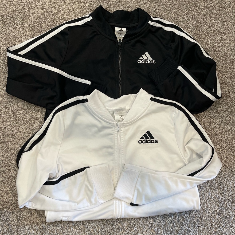 Adidas full zip sweatshirt